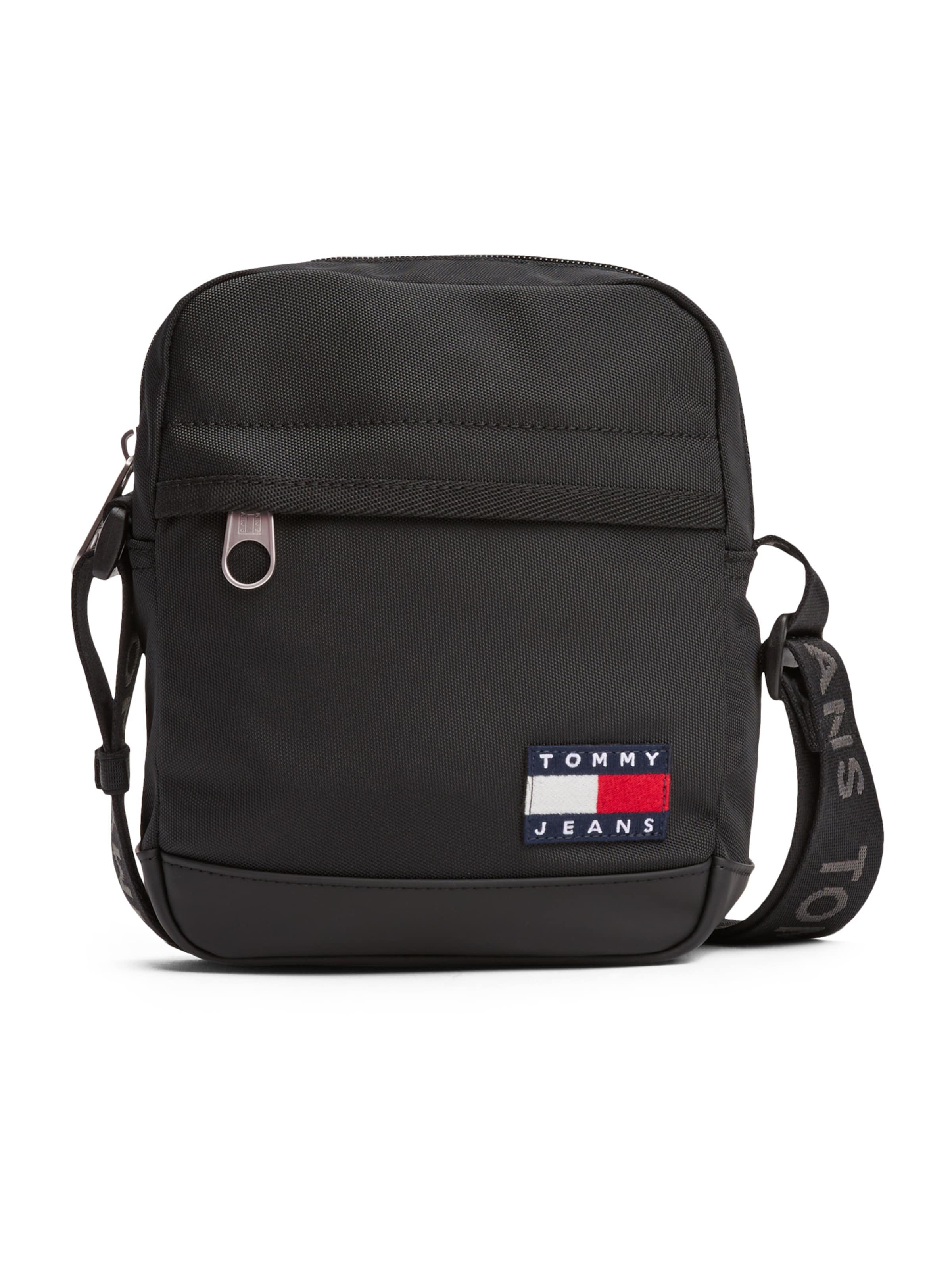 Tommy Jeans Torba na ramię 'ESS' w kolorze czarny: przód
