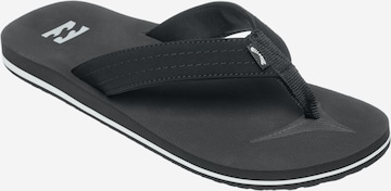 BILLABONG Zehentrenner 'All Day' in Schwarz: Vorderseite