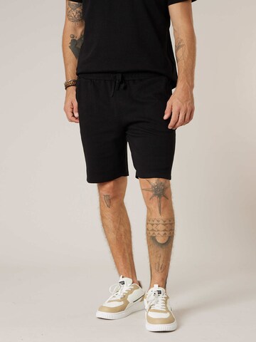 Regular Pantalon 'Tovin' Deeluxe en noir : devant