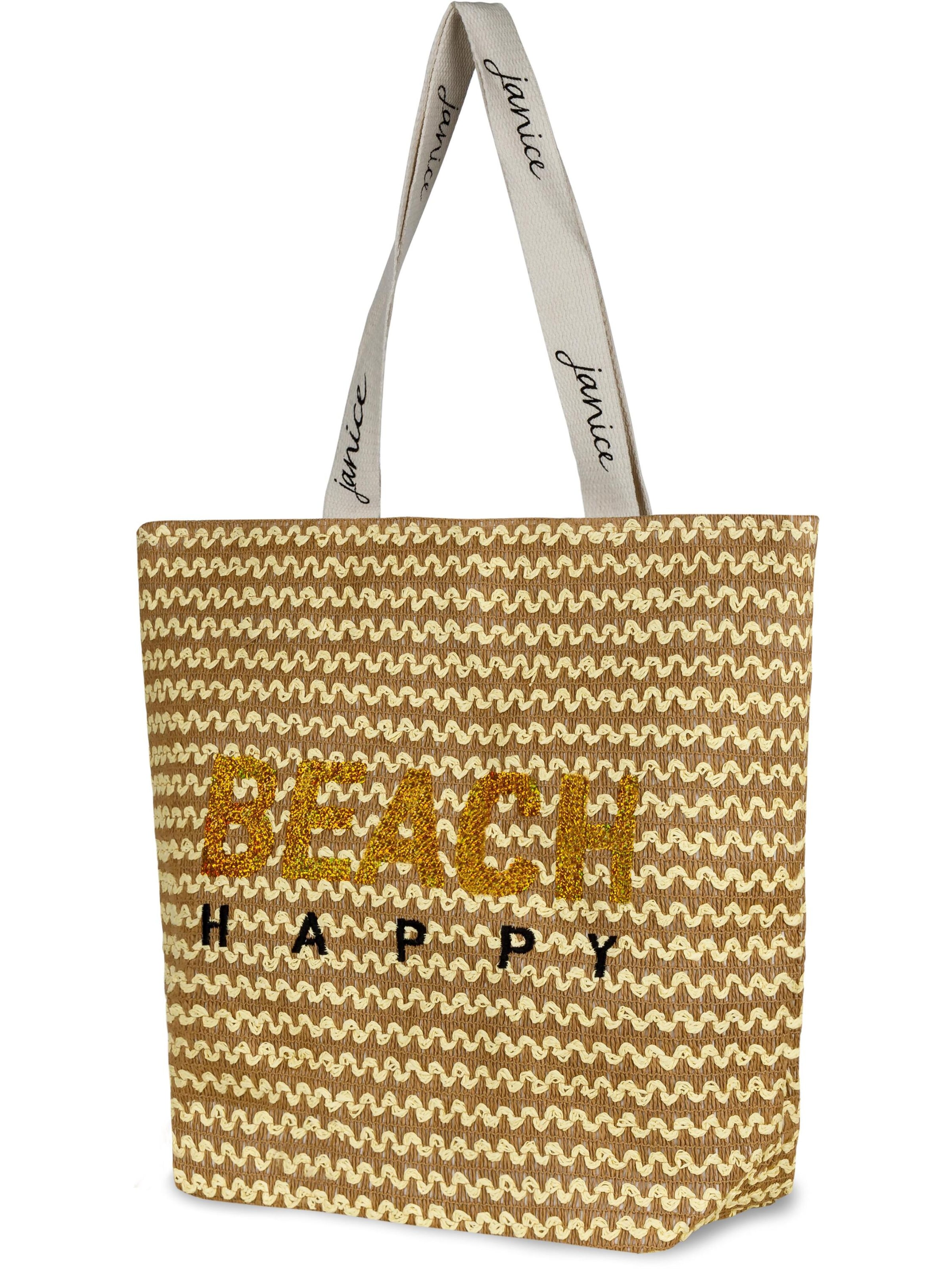 normani Strandtas 'Meeru' in Beige