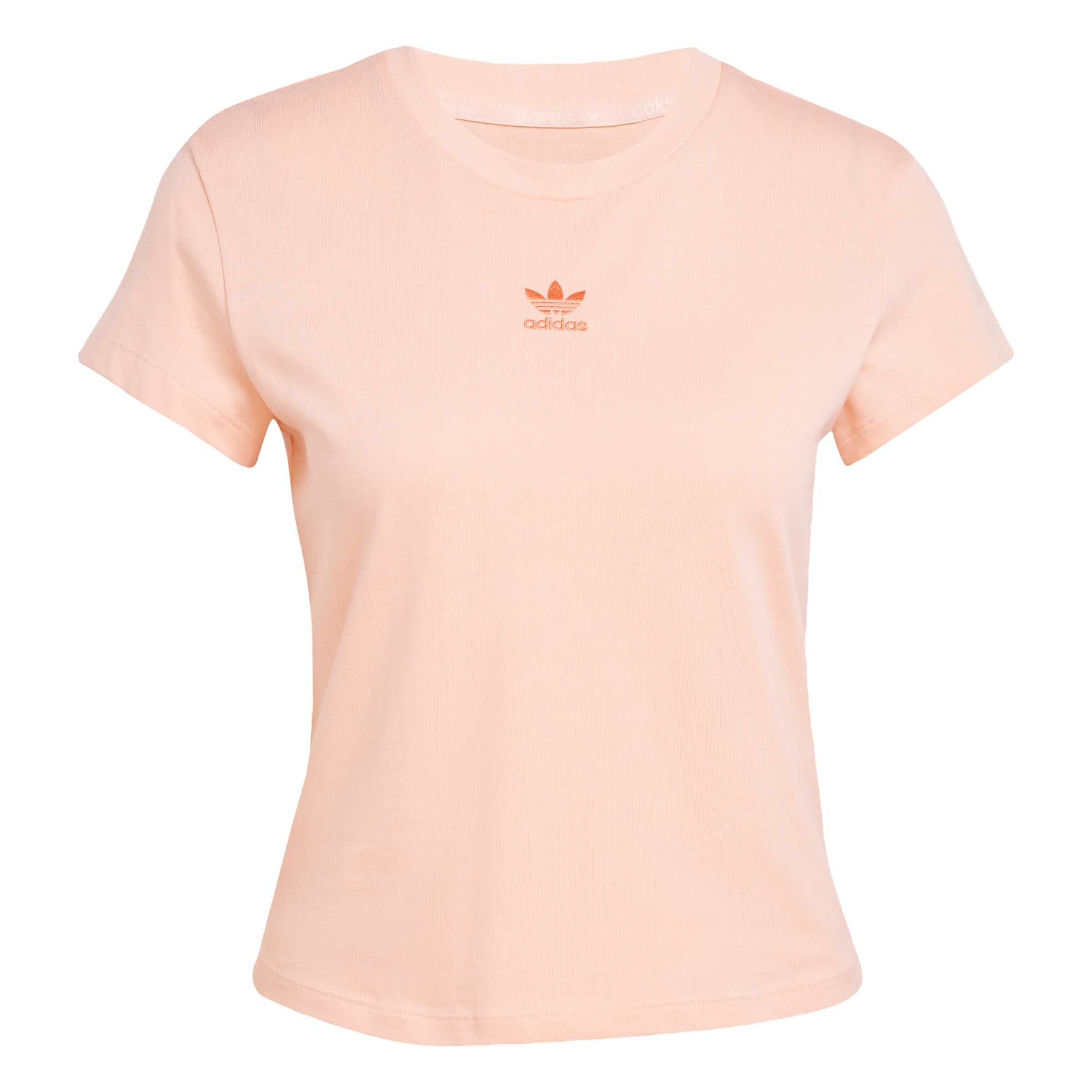 ADIDAS ORIGINALS - Camisa 'Essentials' em rosa: frente