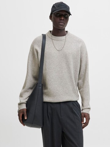 JACK & JONES Sweater in Brown