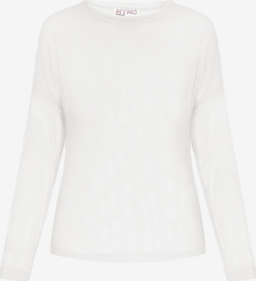 myMo ATHLSR - Camiseta funcional en blanco: frente