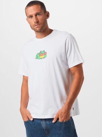 T-Shirt LEVI'S ® en blanc : devant