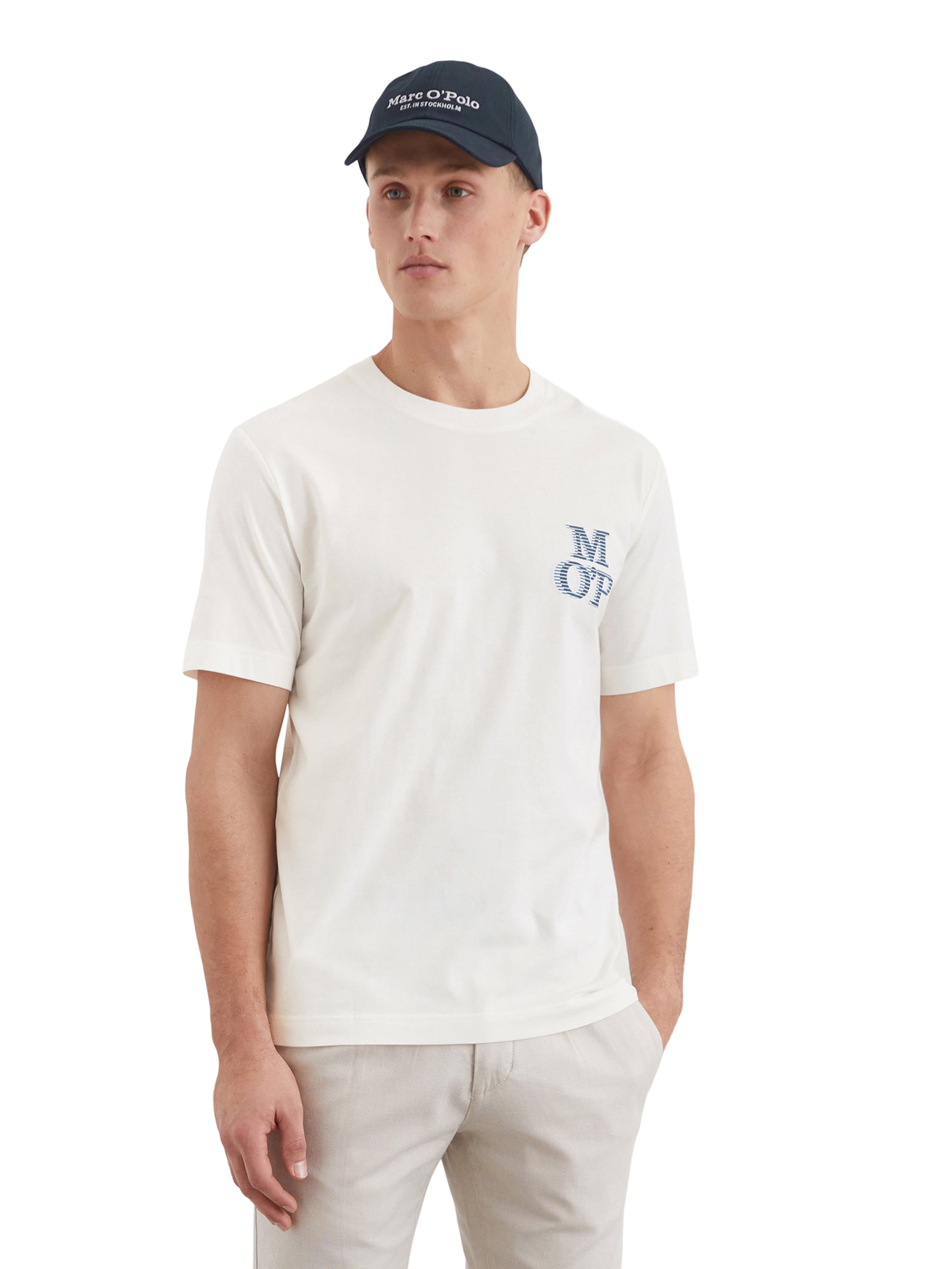 Marc O'Polo Shirt in White: front