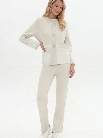 Passioni Knit Cardigan in White