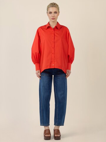 APART Blouse in Orange: front