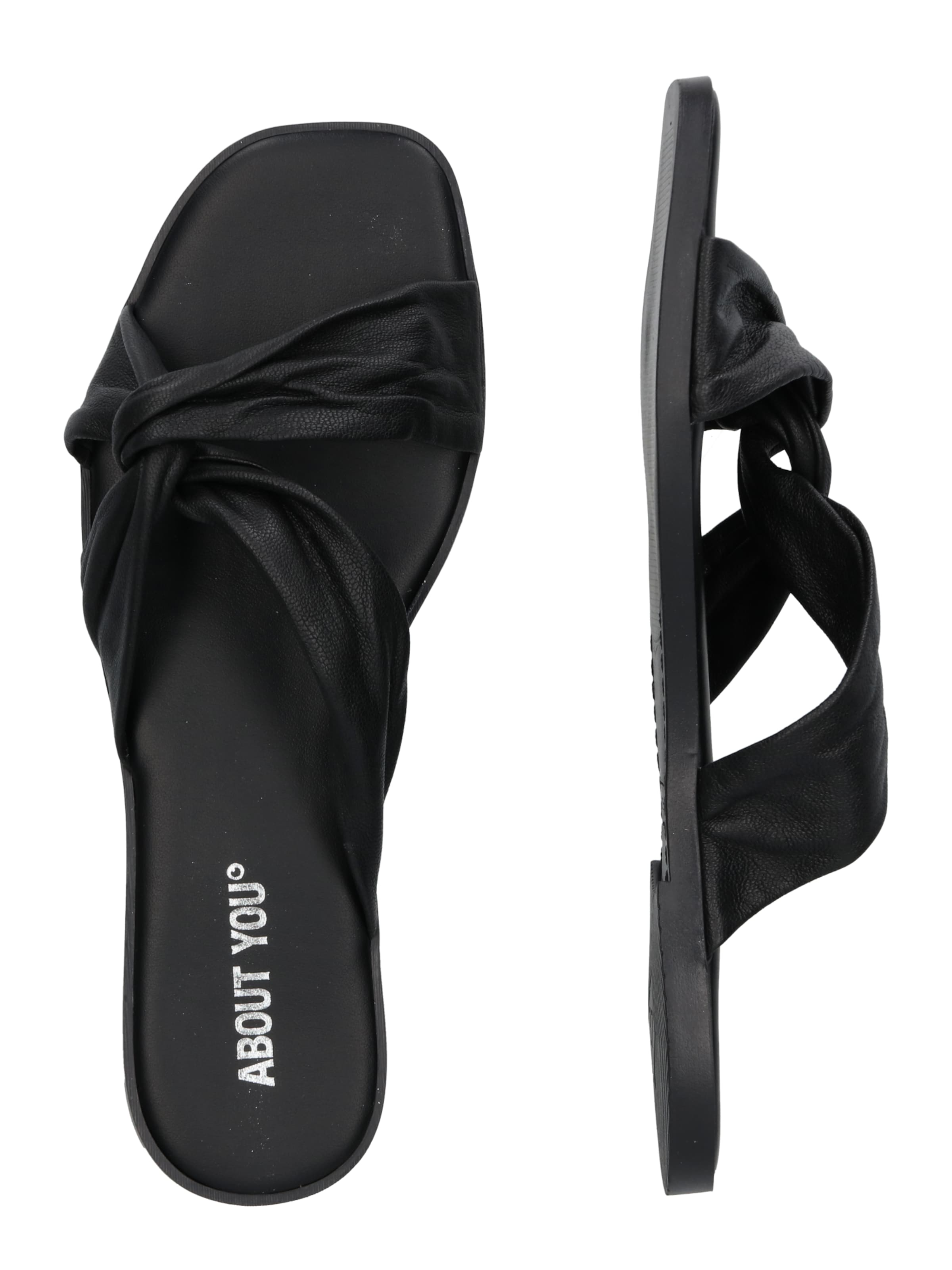 ABOUT YOU Sandály 'Jenna' – černá