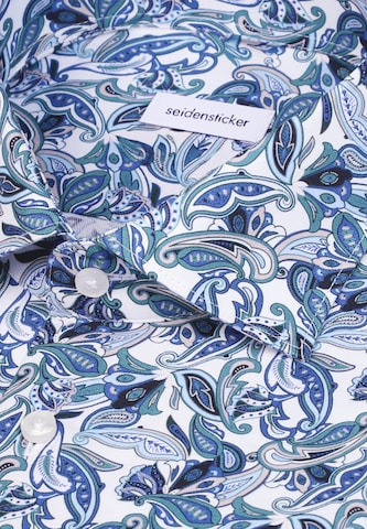 SEIDENSTICKER Regular fit Overhemd in Blauw