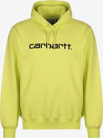 Carhartt WIP Sweatshirt in Yellow: front