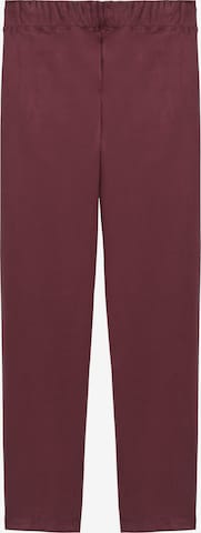 Adolfo Dominguez Regular Hose in Rot: Vorderseite