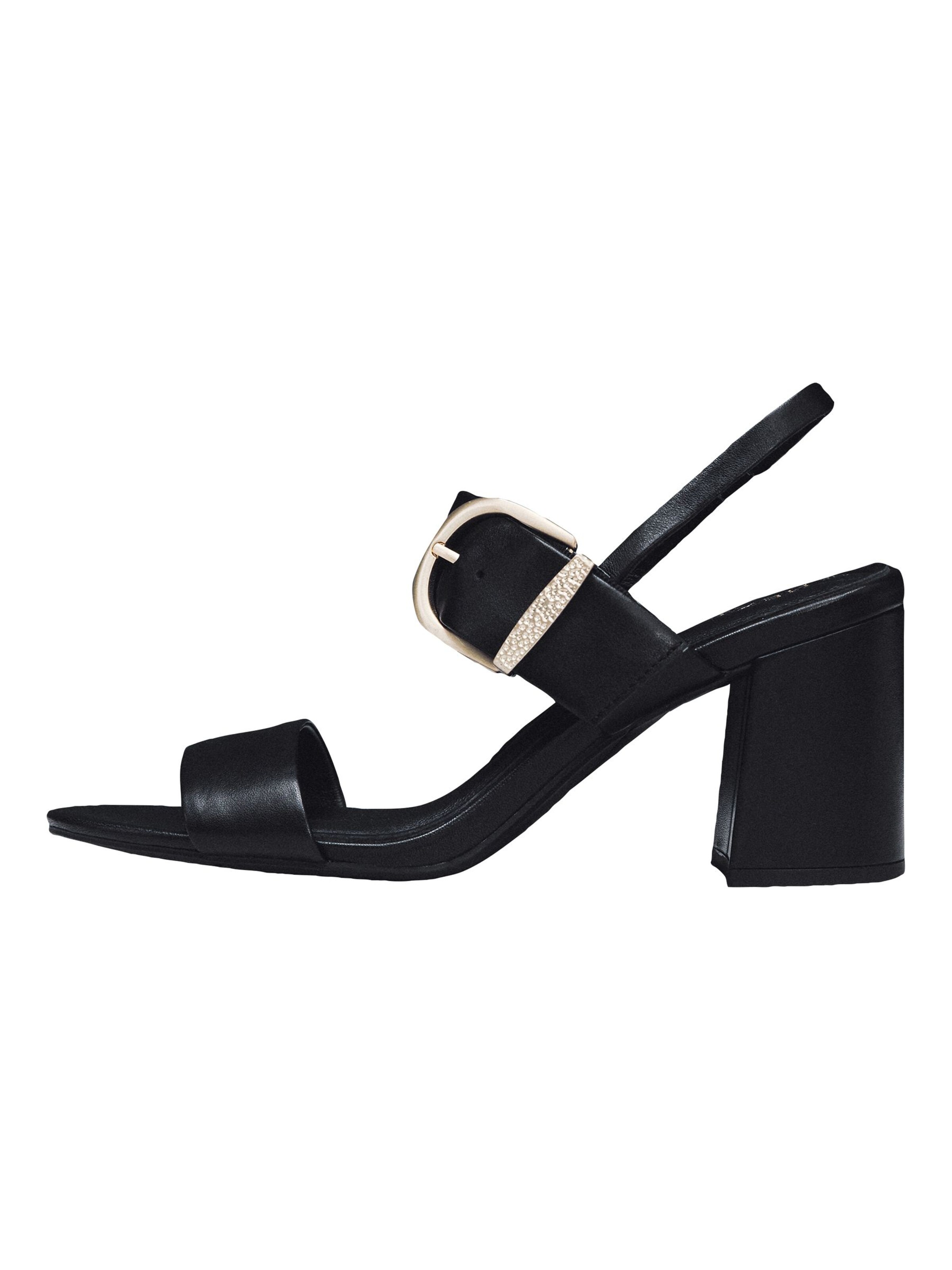 Sandales à lanières Next en noir : devant