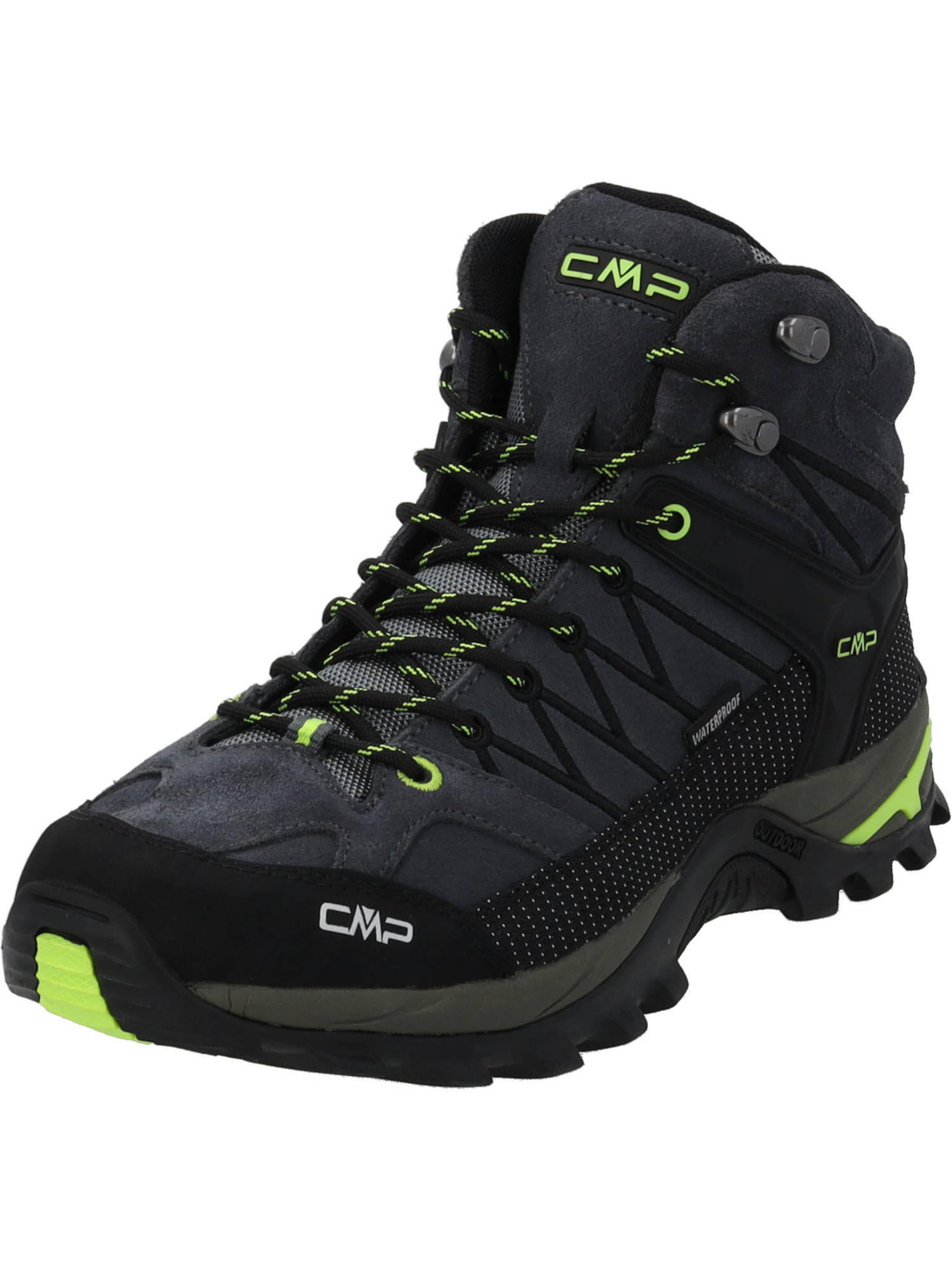 Botine 'Rigel' de la CMP pe gri: față