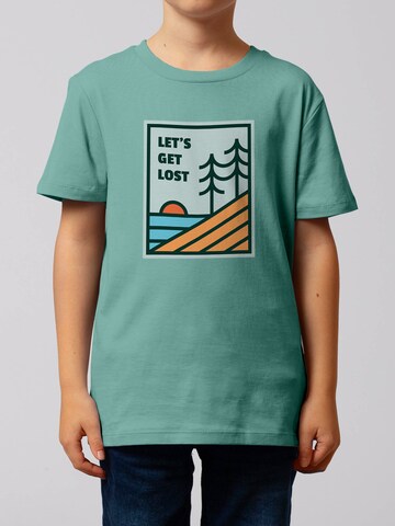 T-Shirt 'Let's Get Lost' watabout.kids en bleu