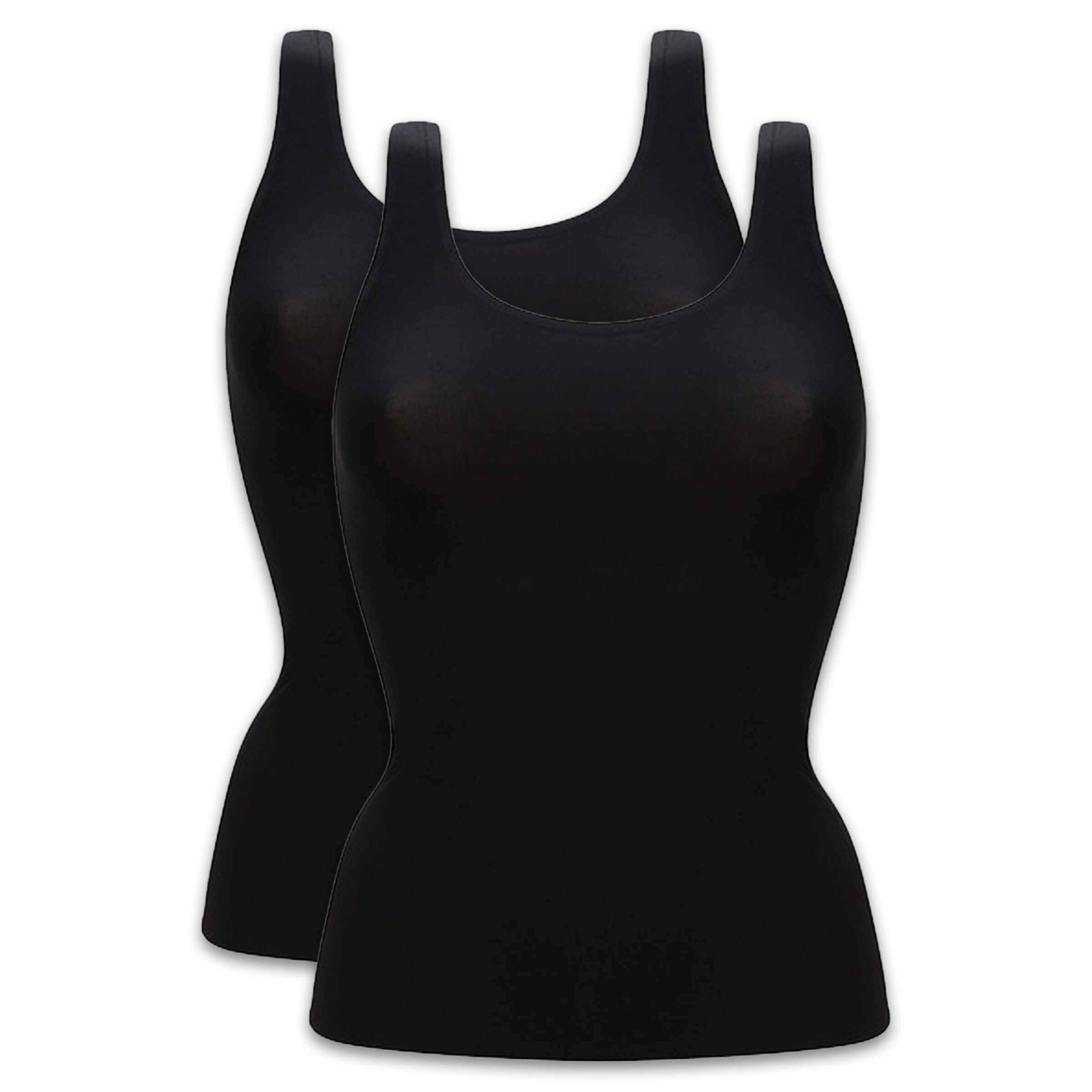 Chantelle Trikó és alsó póló - fekete: elől