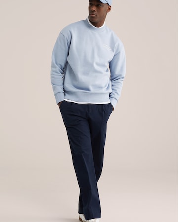 WE Fashion Свитер в Синий