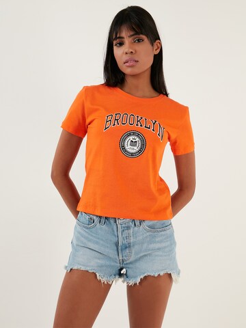 T-shirt LELA en orange