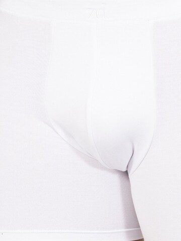 zd ZERO DEFECTS Boxershorts 'Breno Organic Cotton Boxer' in Wit