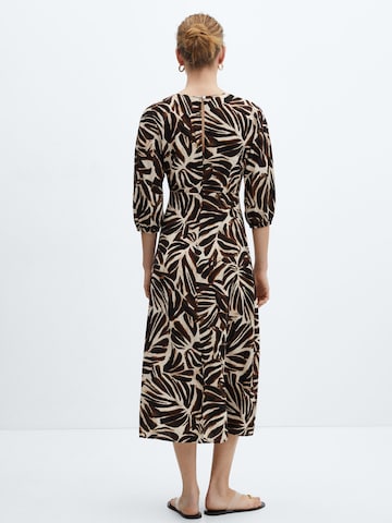 MANGO Dress 'Claudie' in Brown