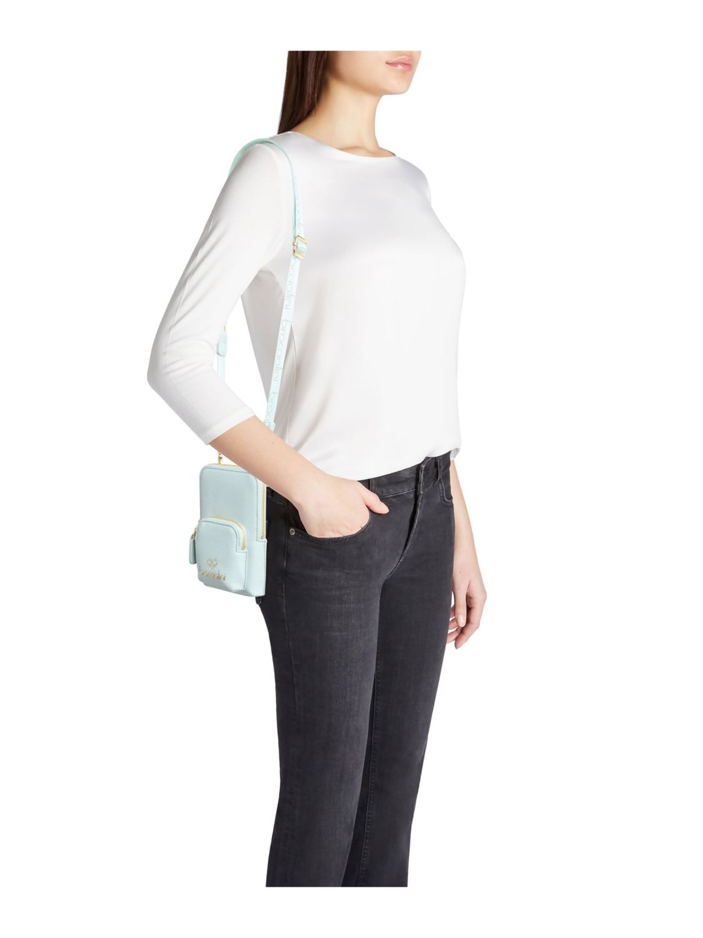 Braccialini Crossbody Bag 'Jinny' in Blue: front