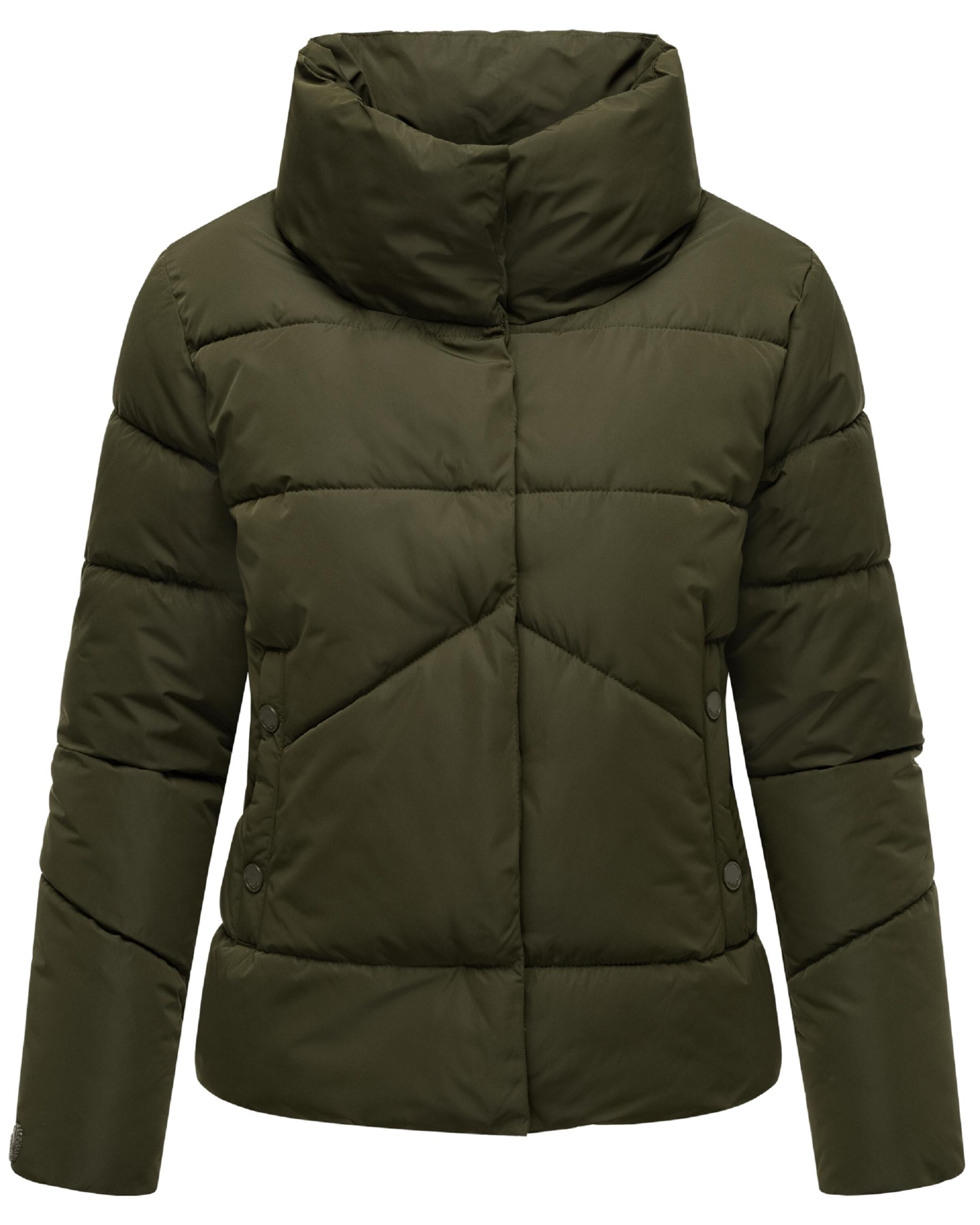 MARIKOO Winter jacket in Green: front