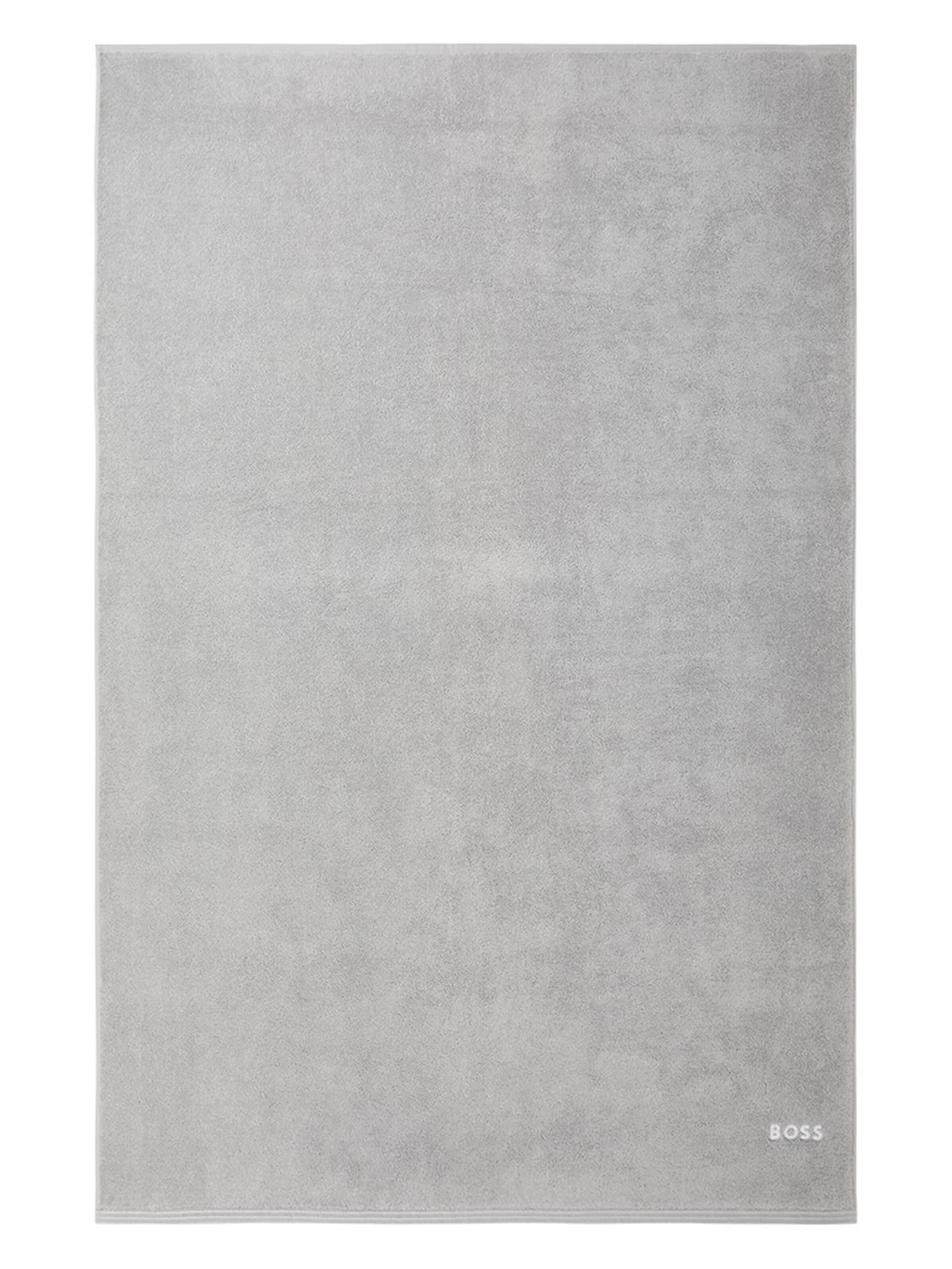 BOSS Home Towel 'EDGE' in Grey: front