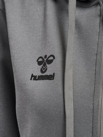 Hummel Athletic Zip-Up Hoodie in Grey