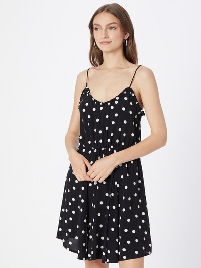 Rochie de vară 'Boby' Pimkie pe negru / alb, Vizualizare model