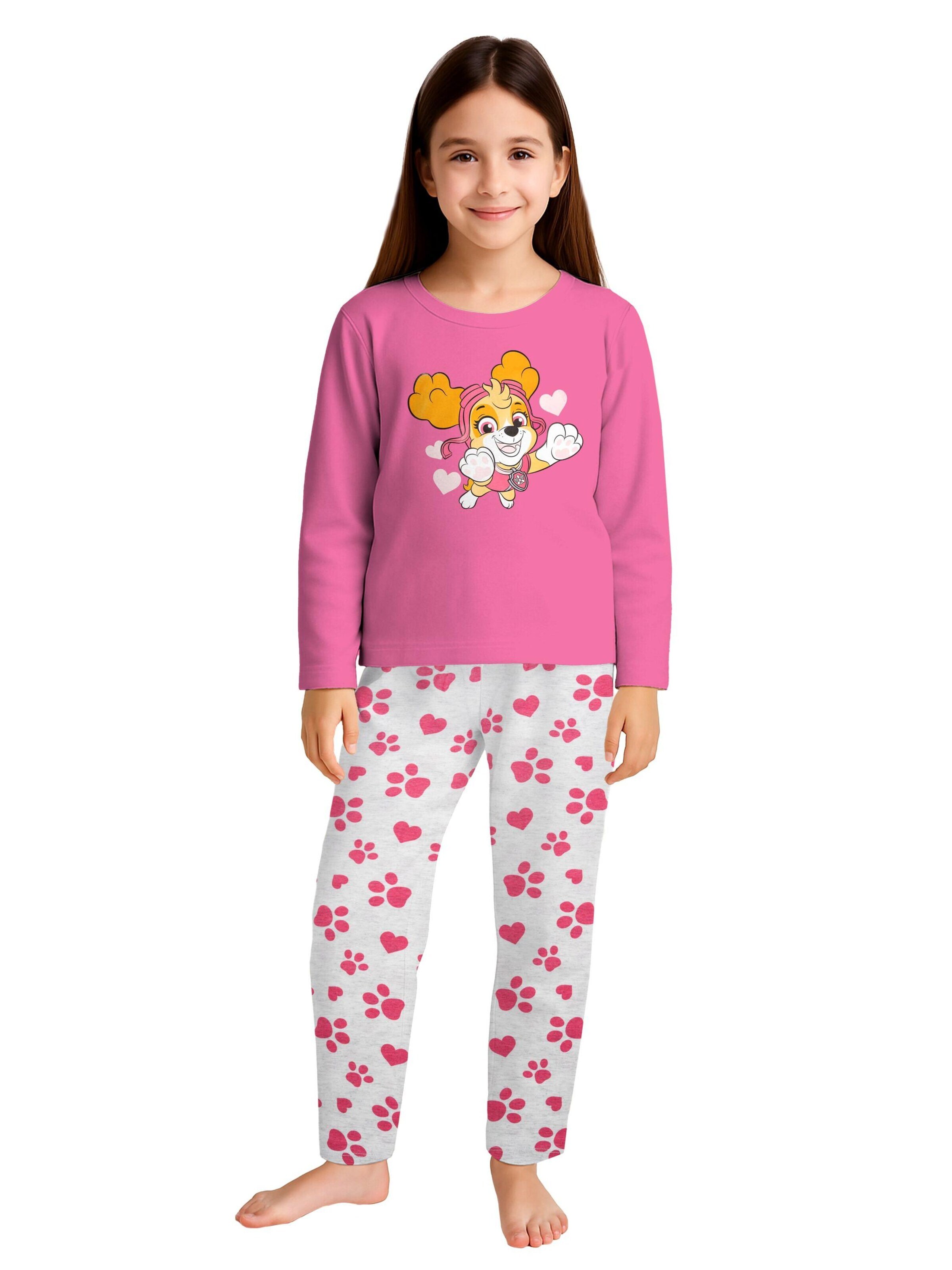 Paw Patrol Pajamas 'Skye Paws' in Pink