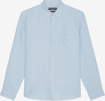 Coupe regular Chemise Marc O'Polo en bleu : devant