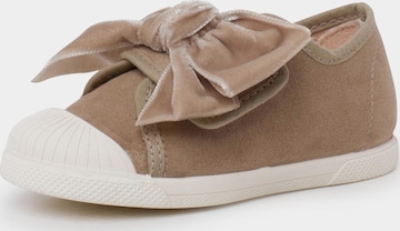 Baskets Pisamonas en beige : devant