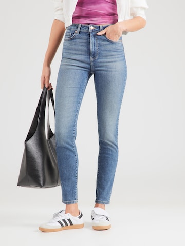 Tally Weijl Скинни Джинсы в Синий: спереди