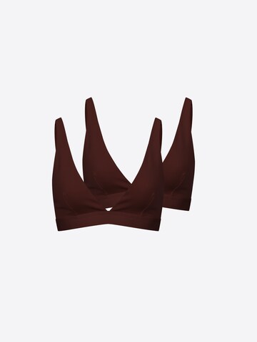 Bustier Soutien-gorge Erlich Textil en marron