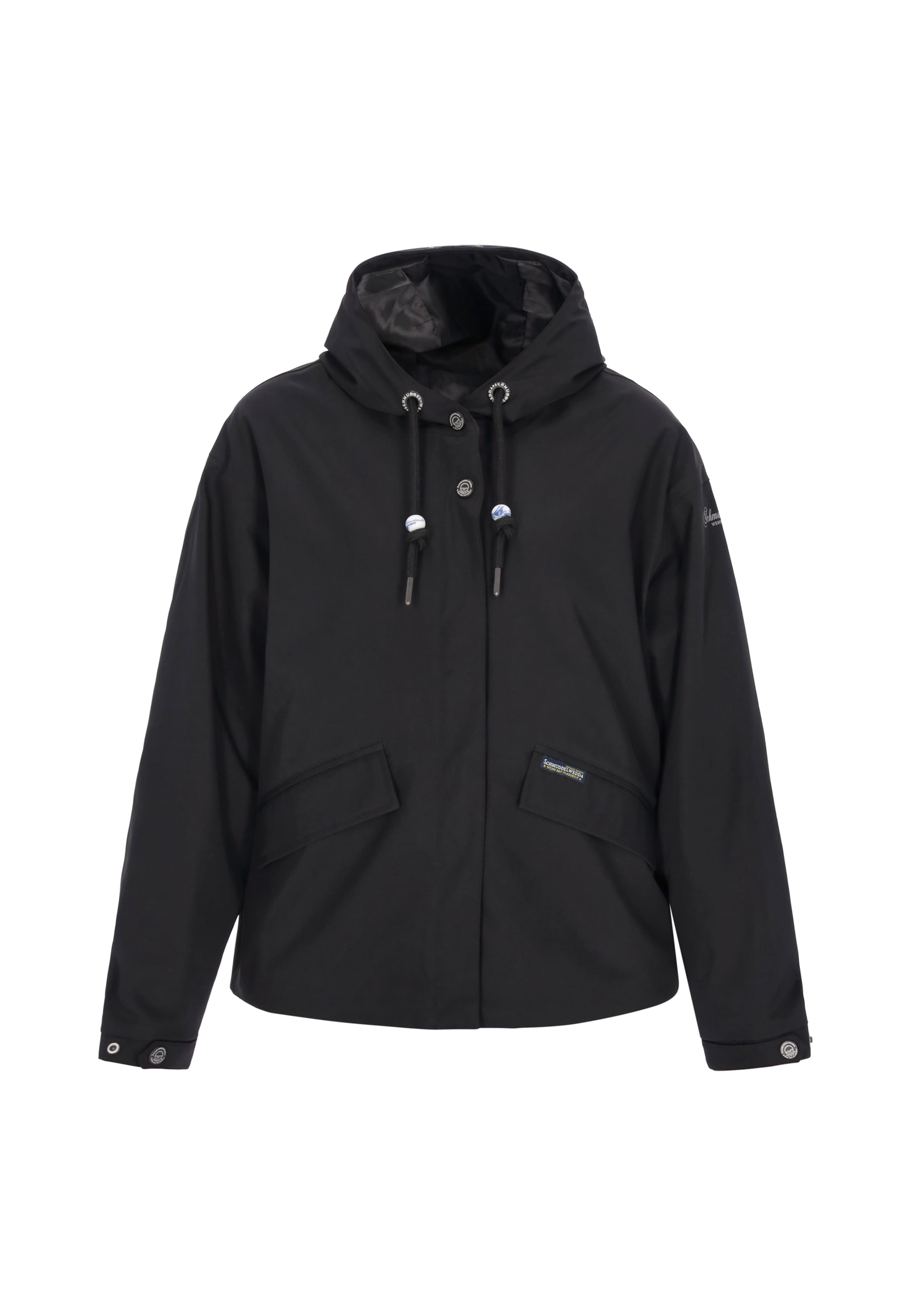 Schmuddelwedda - Casaco funcionais em preto: frente