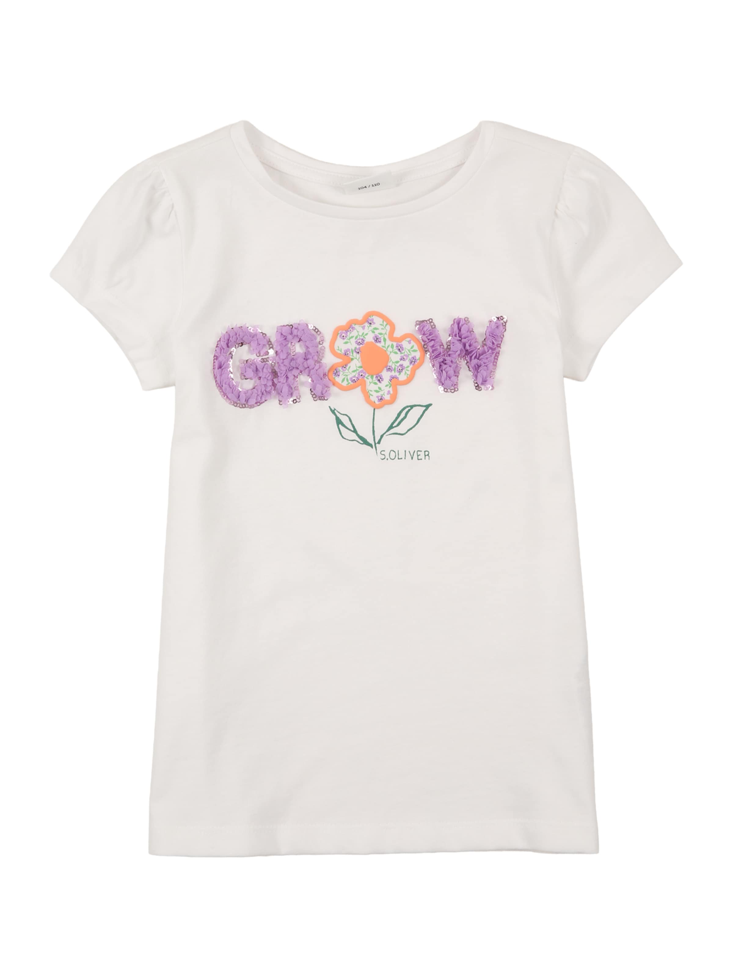 balta s.Oliver Marškinėliai: priekis