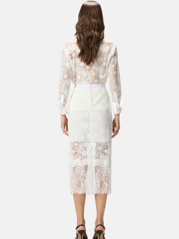 Gonna 'HARMONIE' di PINKO in bianco