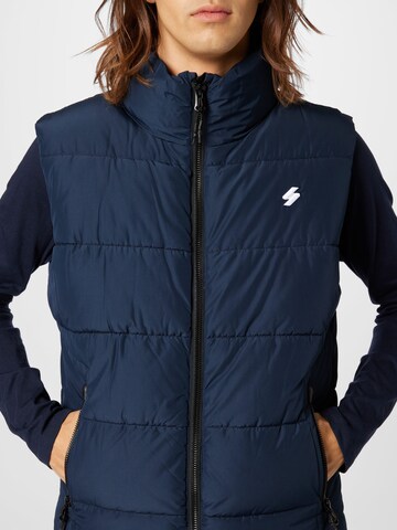 Superdry Bodywarmer in Blauw