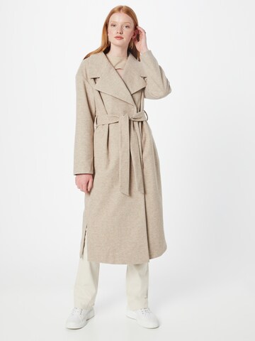 ABOUT YOU Between-Seasons Coat 'Jara' in Beige: front