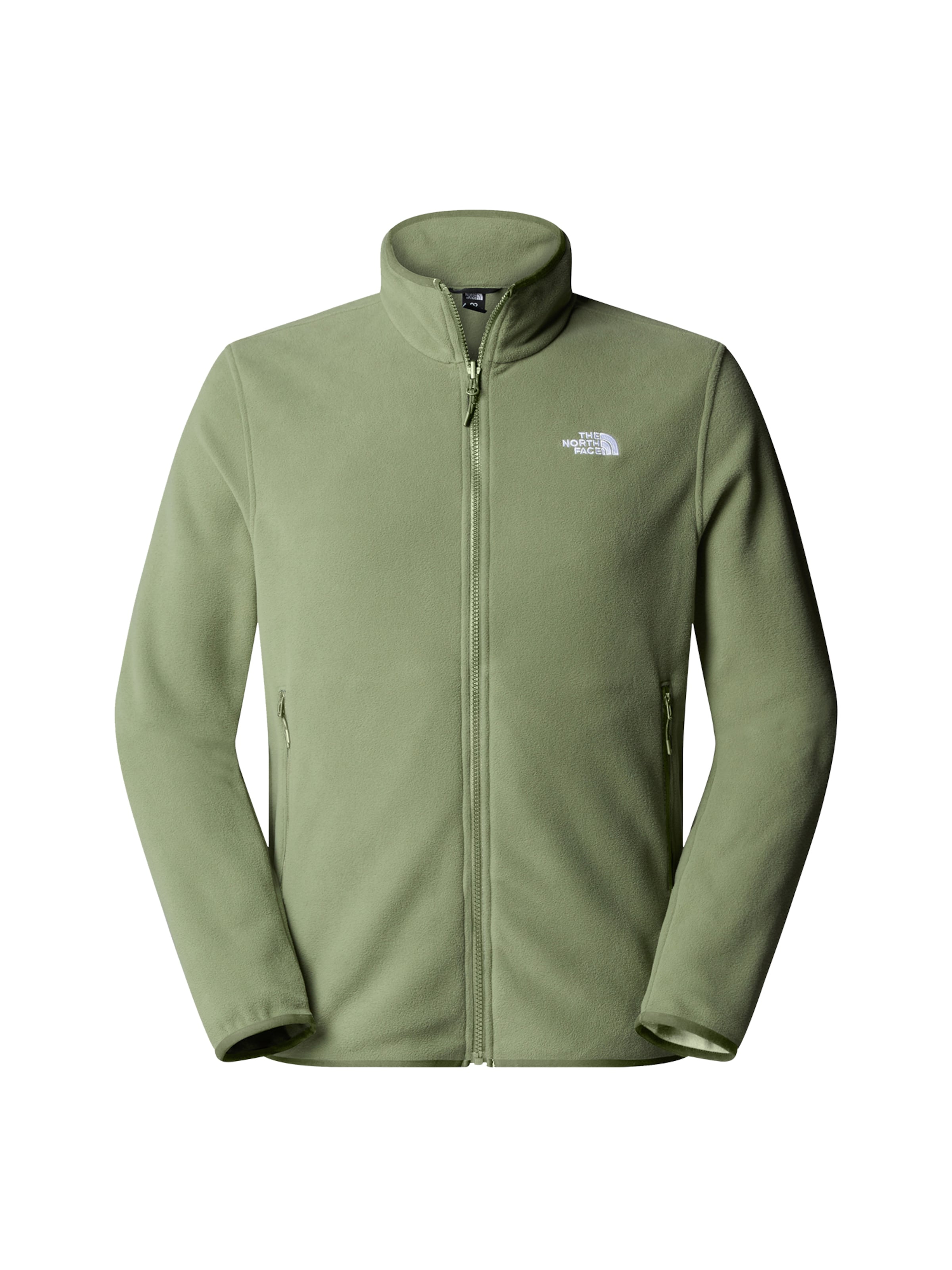 THE NORTH FACE Funktionsfleecejacke 'Glacier' in Grün: Vorderseite