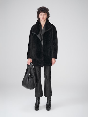 VESPUCCI BY VSP Wintermantel 'Rosa' in Schwarz