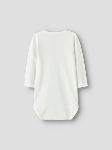Tutina / body per bambino 'NBFOHELLO' di NAME IT in bianco