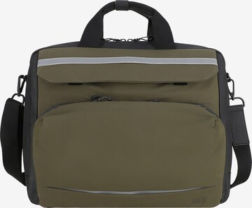 JOST Document Bag in Green: front