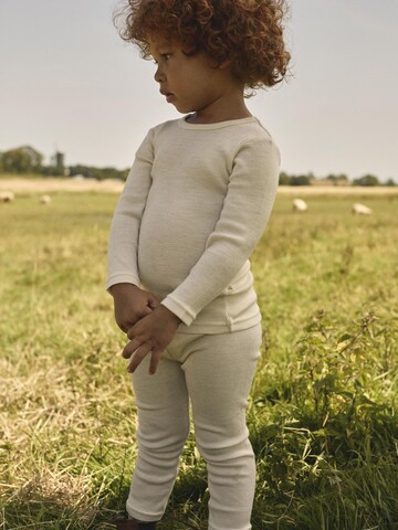 Coupe slim Leggings NAME IT en blanc : devant