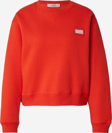 MADS NORGAARD COPENHAGEN Collegepaita värissä punainen: etupuoli