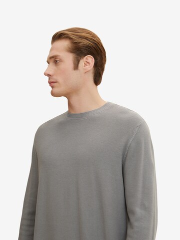 TOM TAILOR - Pullover em cinzento