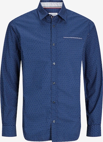 Chemise 'JJERemy' JACK & JONES en bleu : devant