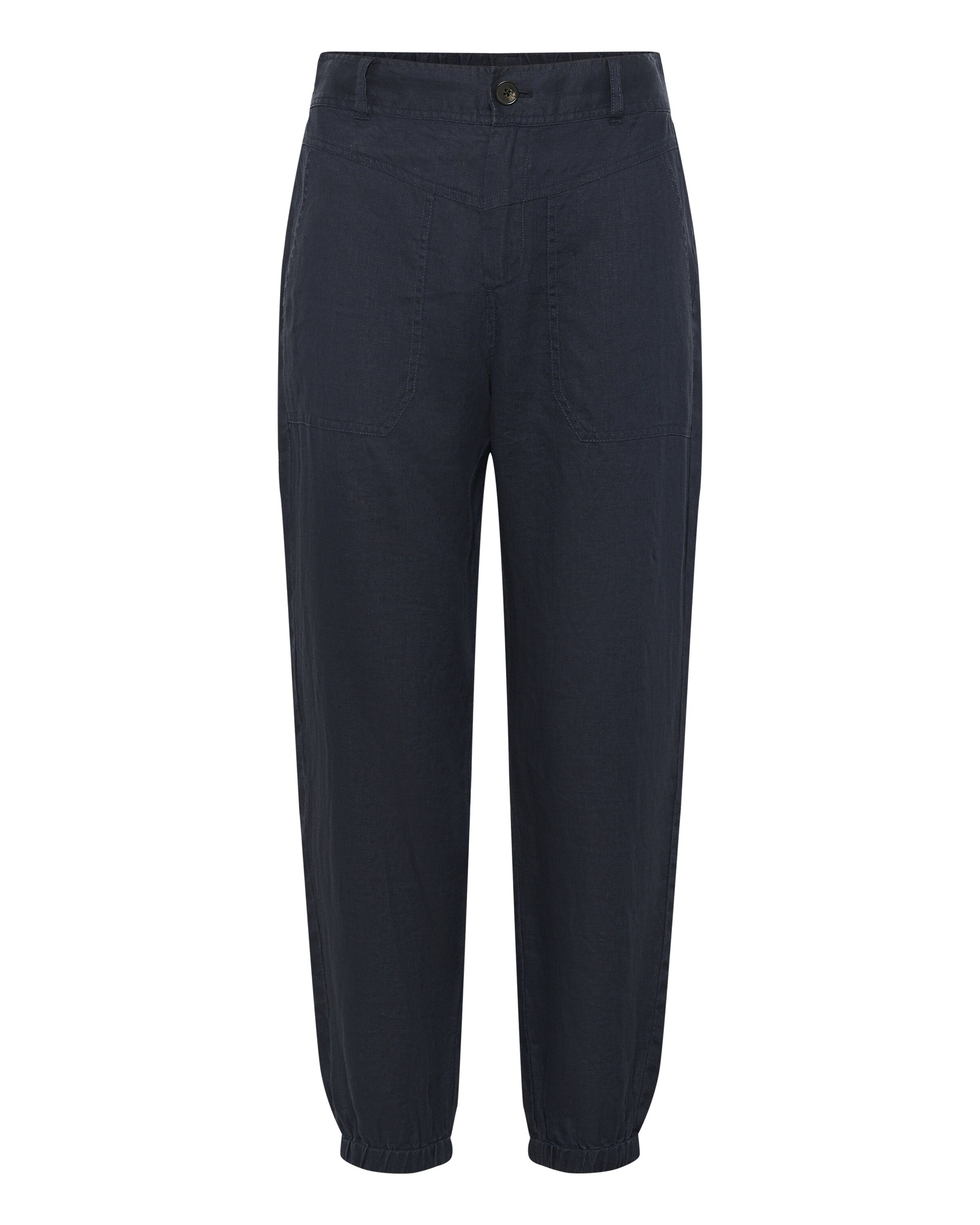 Part Two Tapered Broek 'Shenas' in Blauw: voorkant