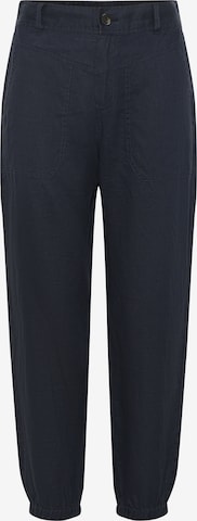 Part Two Hose 'Shenas' in Blau: Vorderseite