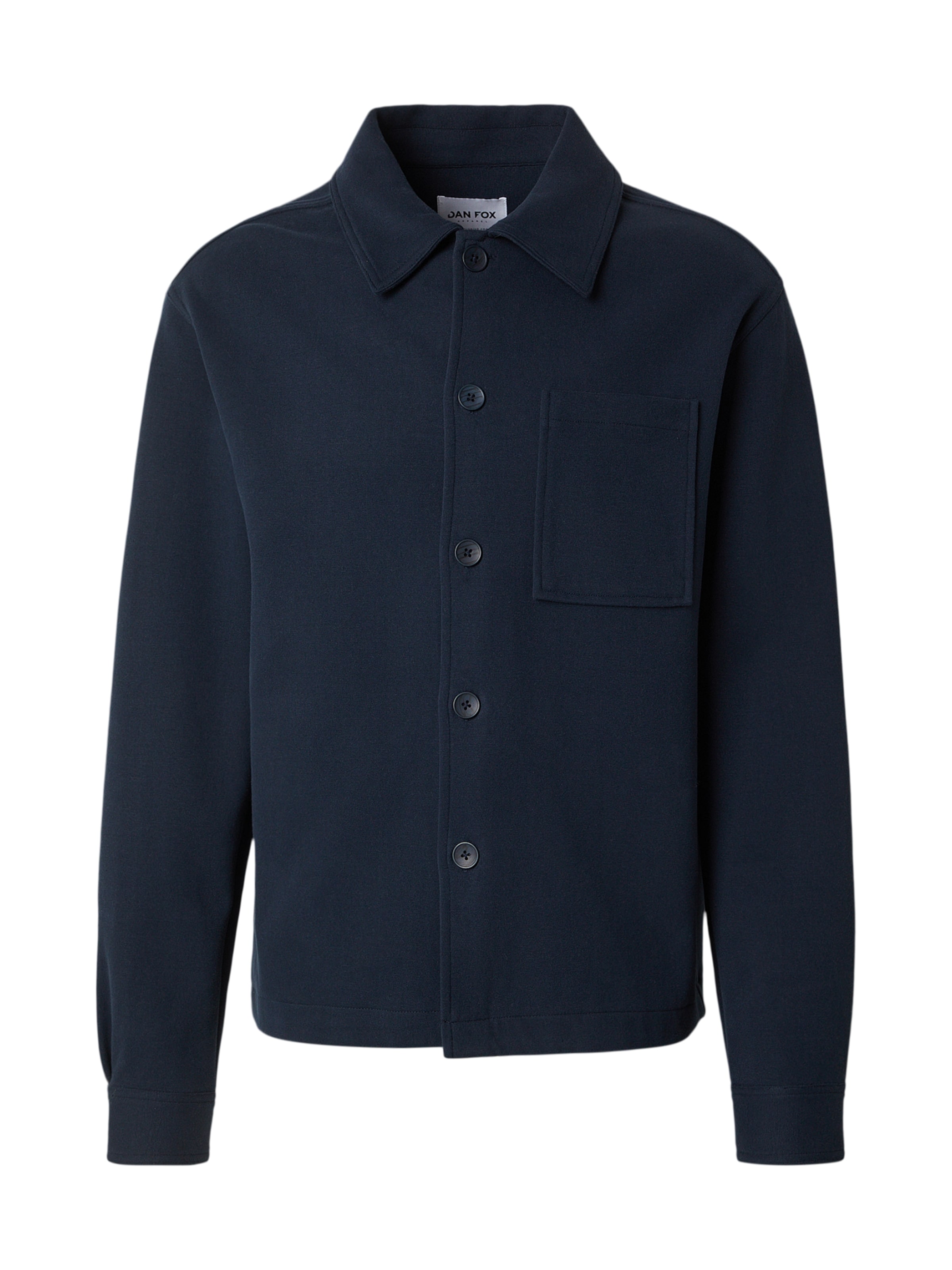 DAN FOX APPAREL Koszula 'Otto' w kolorze niebieski: przód