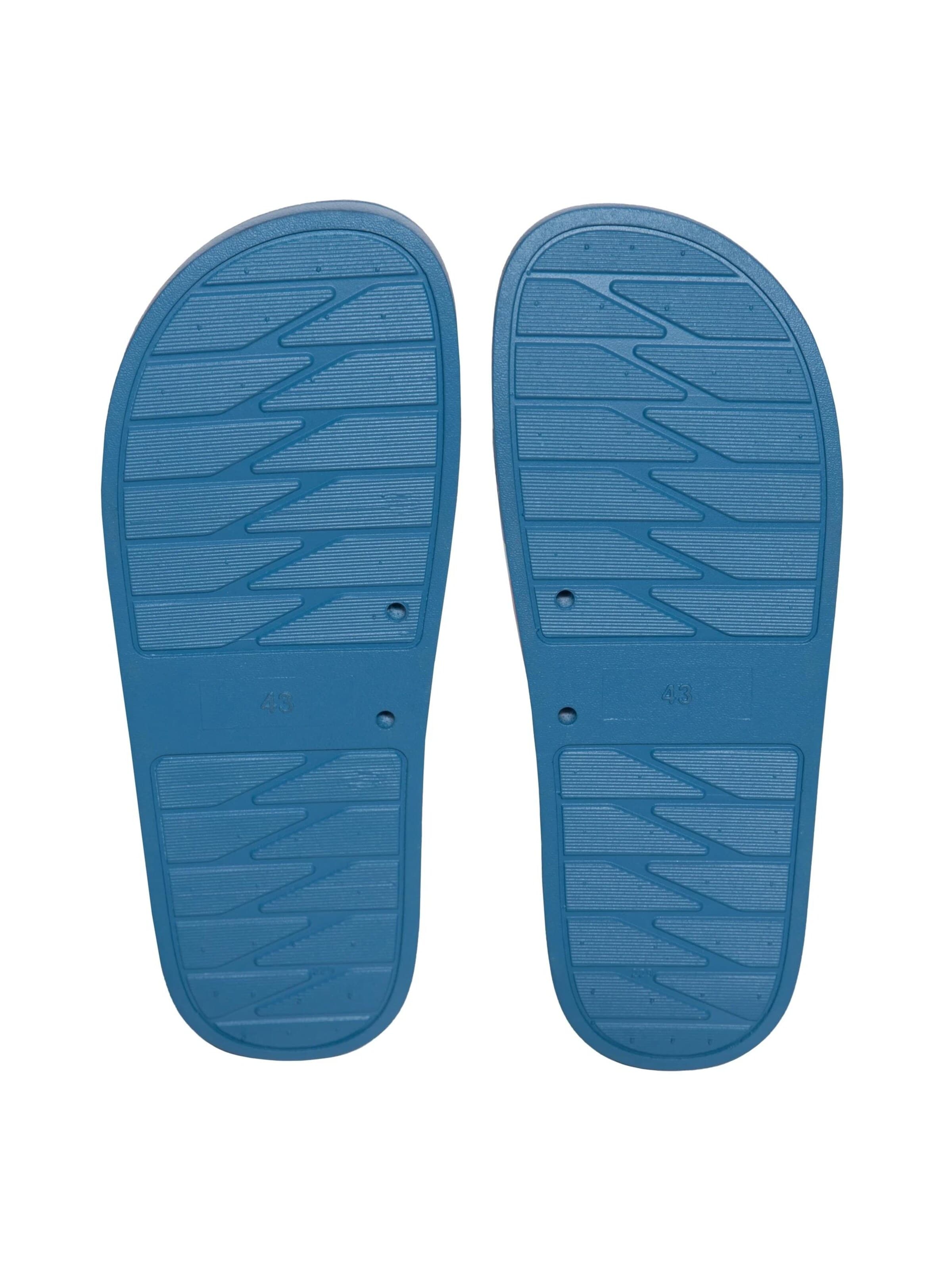 King Kerosin Mules 'Titties & Beer' in Blue